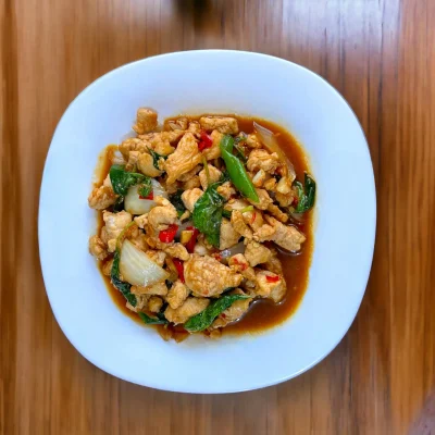 ALOI Thai Pad Kapao Chicken