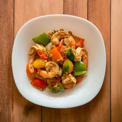 ALOI Thai Stir Fried Shrimp